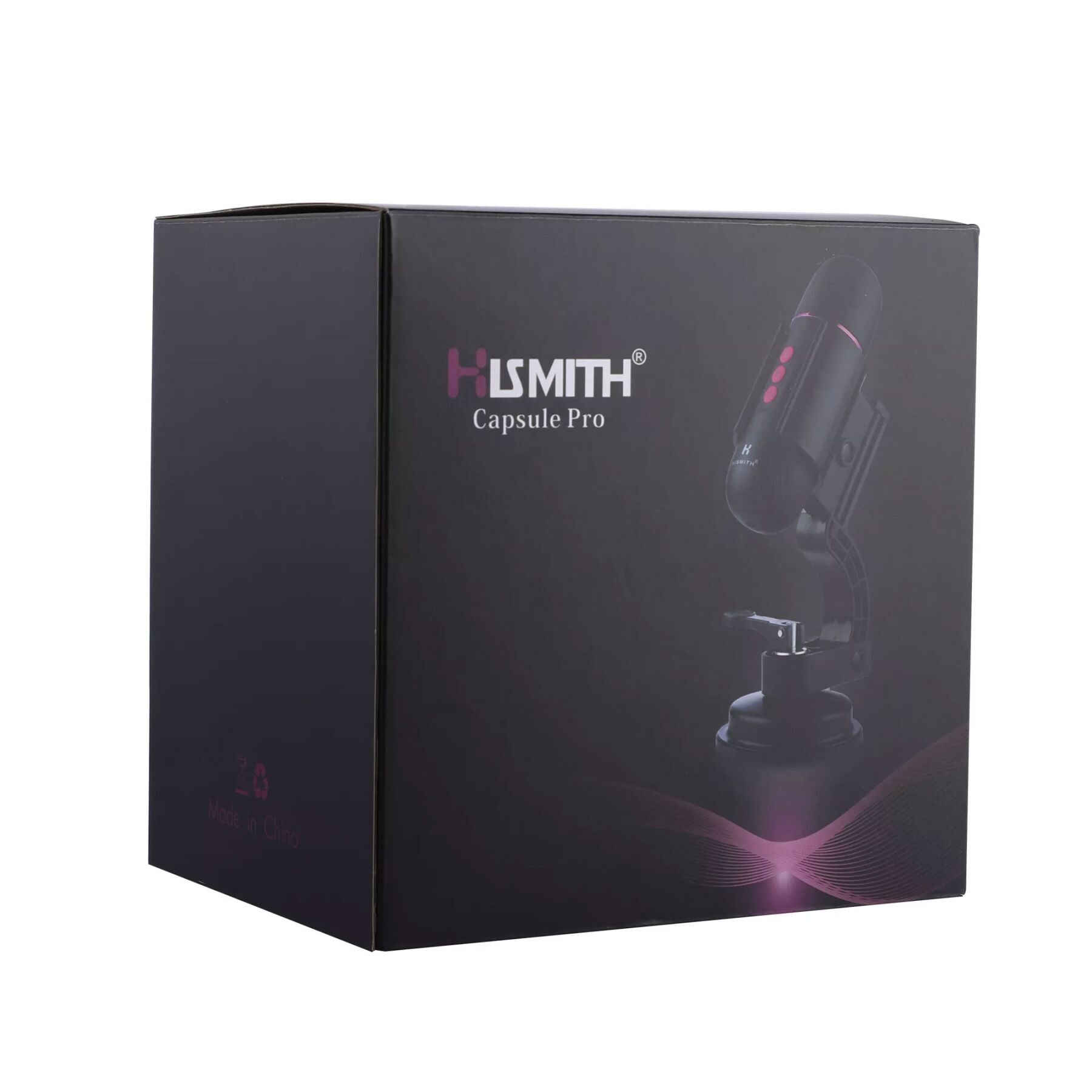 Міні секс-машина Hismith Mini Capsule Sex-Machine with Strong Suction Cup