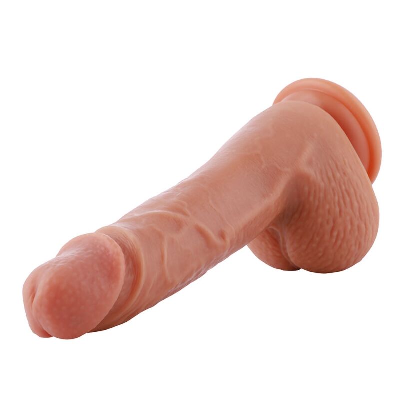 Ультрареалістичний фалоімітатор для секс-машин Hismith 8.3″ 2-layers Silicone Flesh Dildo