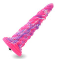 Фантазійний фалоімітатор 10.12″ для секс-машин Hismith Silicone Dildo rose Monster Series