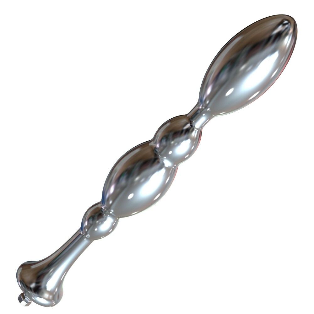 Металевий анальний плаг для секс-машин Hismith Bullet Anal Toy