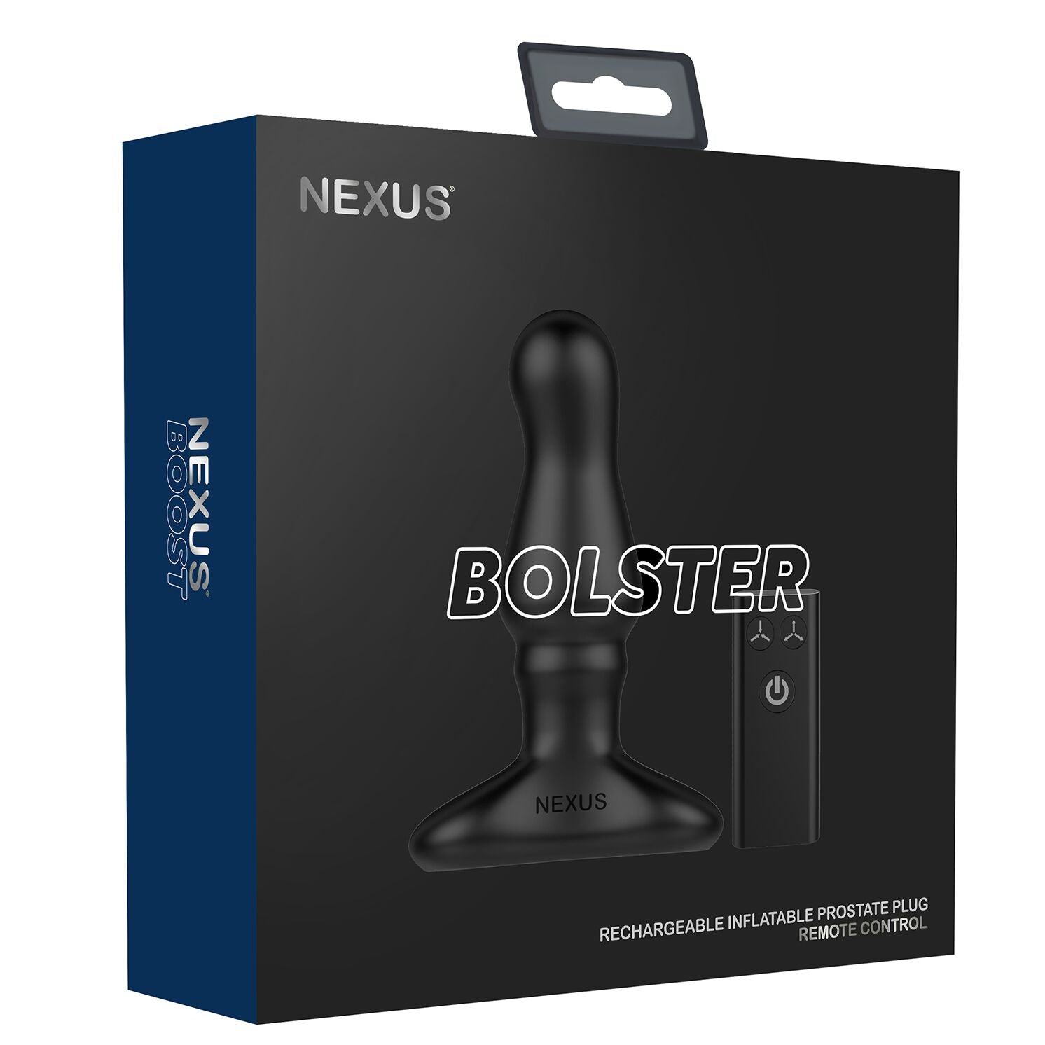 Анальна вібропробка Nexus Bolster з надувною