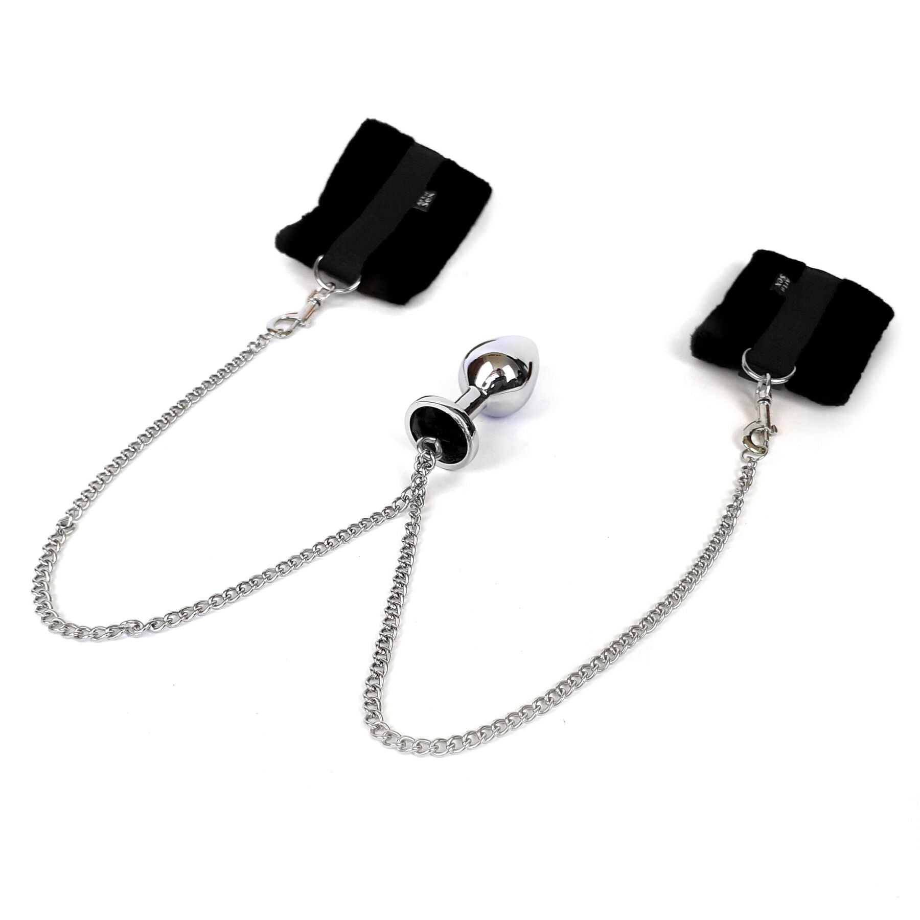 Наручники Art of Sex Handcuffs Metal Anal Plug