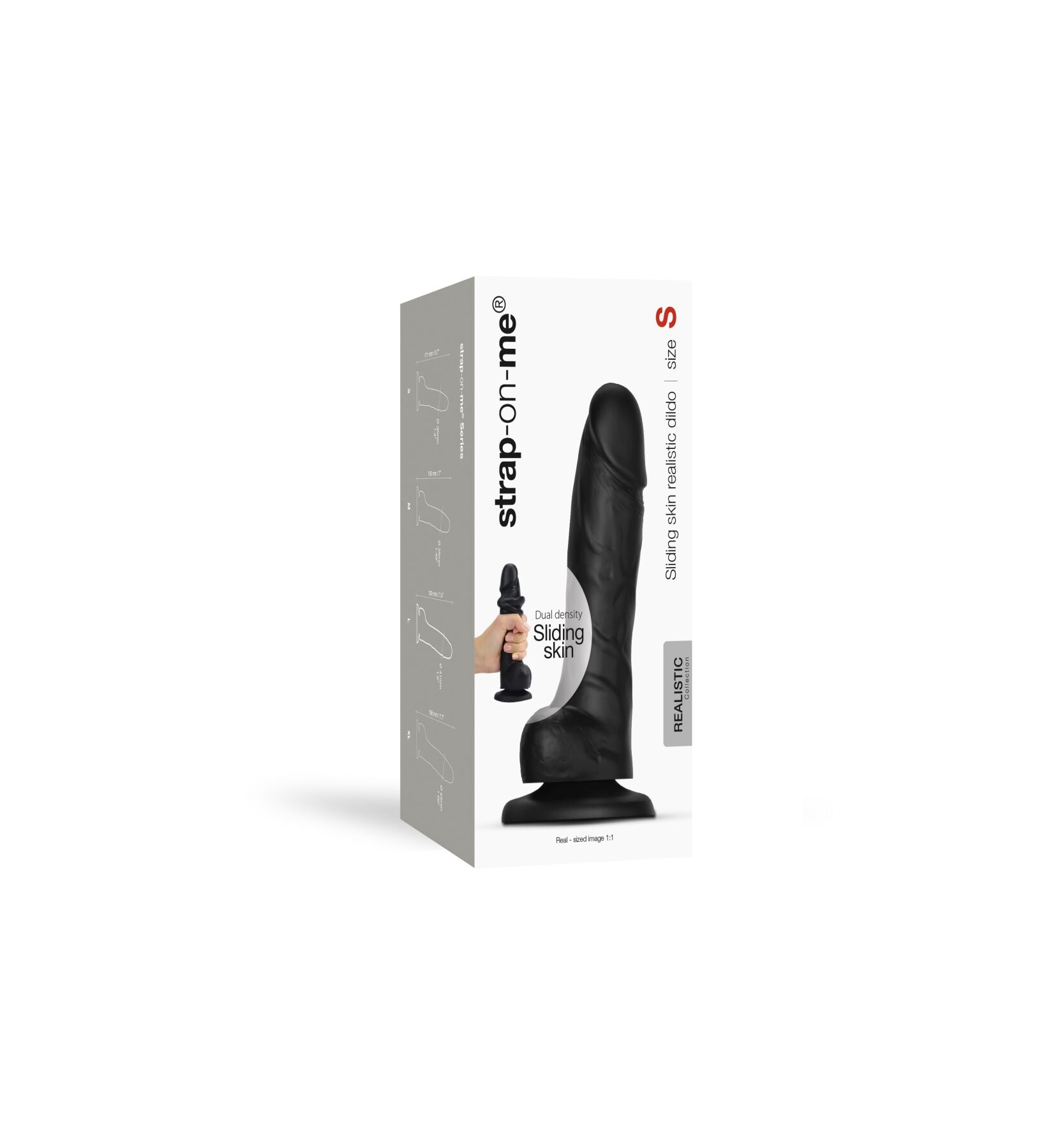 Реалістичний фалоімітатор Strap-On-Me Sliding Skin Realistic Dildo