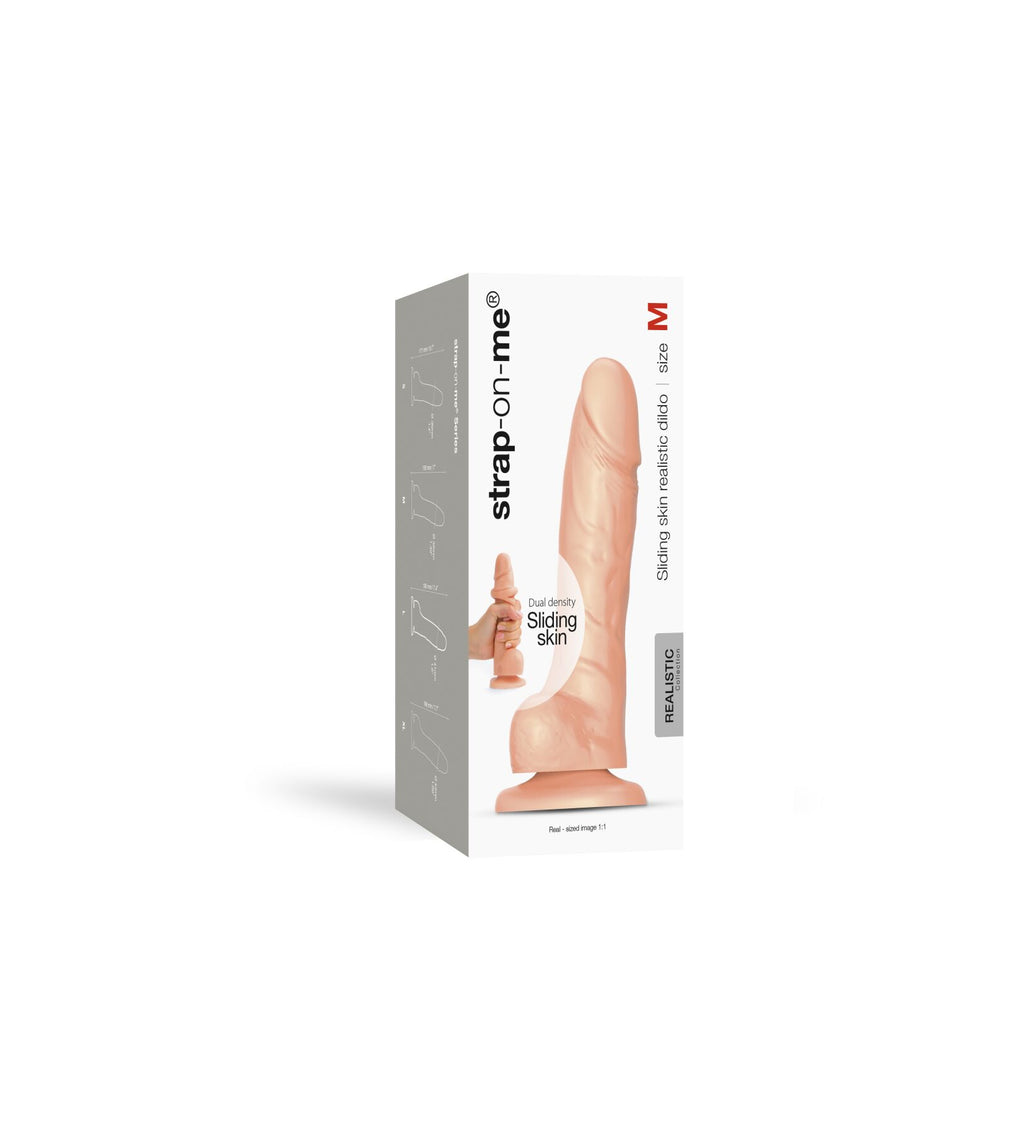 Реалістичний фалоімітатор Strap-On-Me Sliding Skin Realistic Dildo