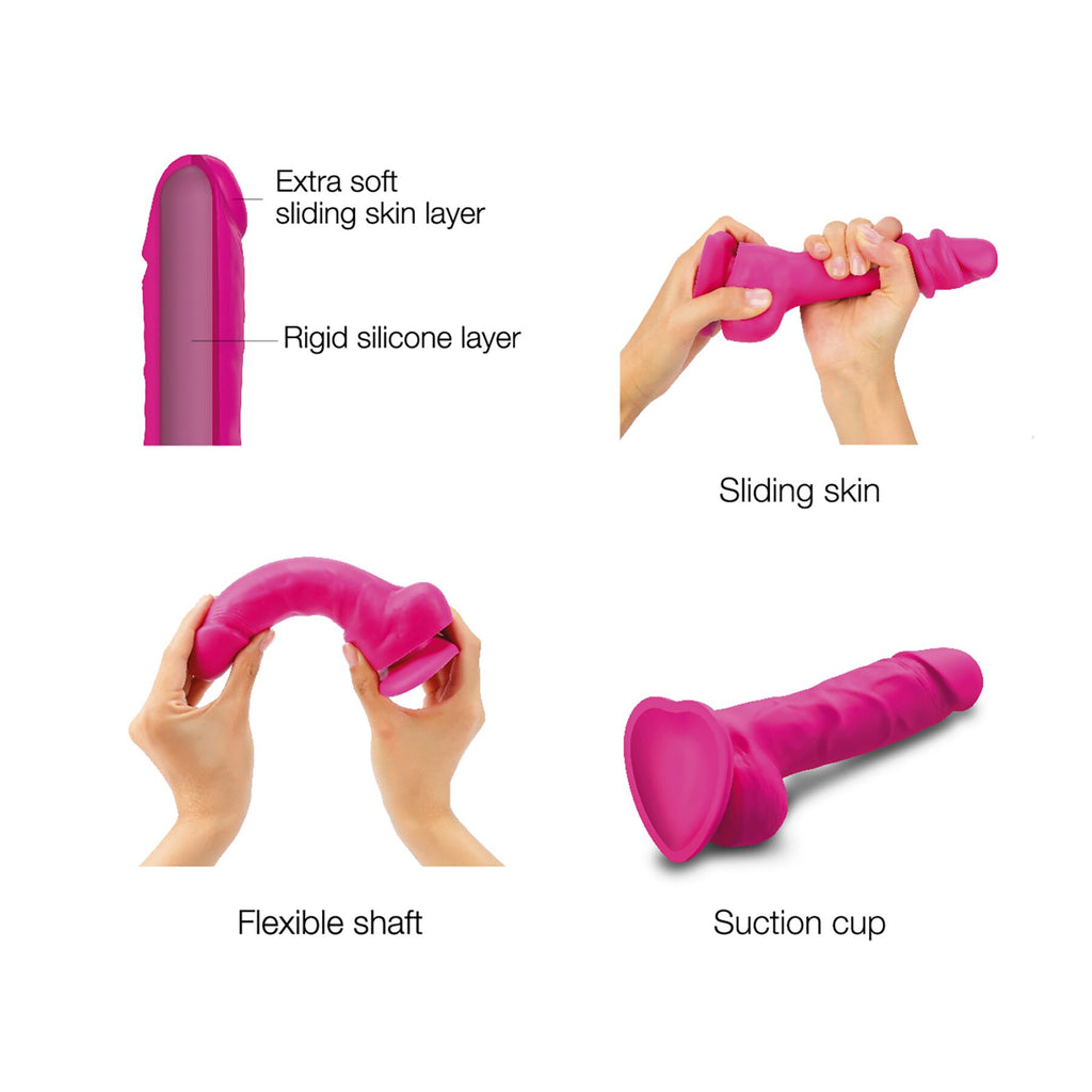 Реалістичний фалоімітатор Strap-On-Me Sliding Skin Realistic Dildo