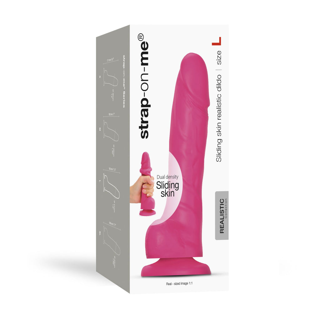 Реалістичний фалоімітатор Strap-On-Me Sliding Skin Realistic Dildo