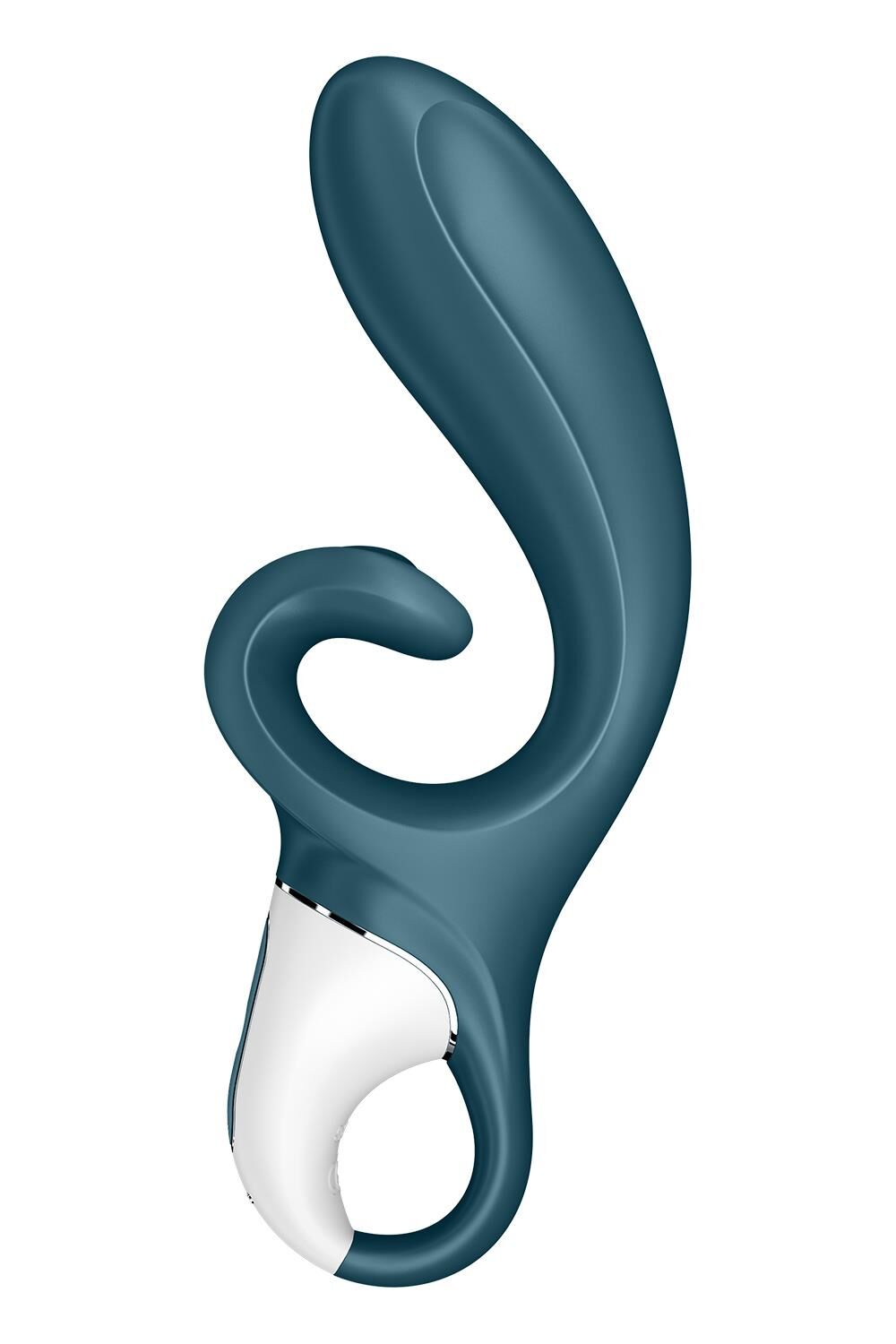 Смарт вібратор-кролик Satisfyer Hug Me Bluegrey