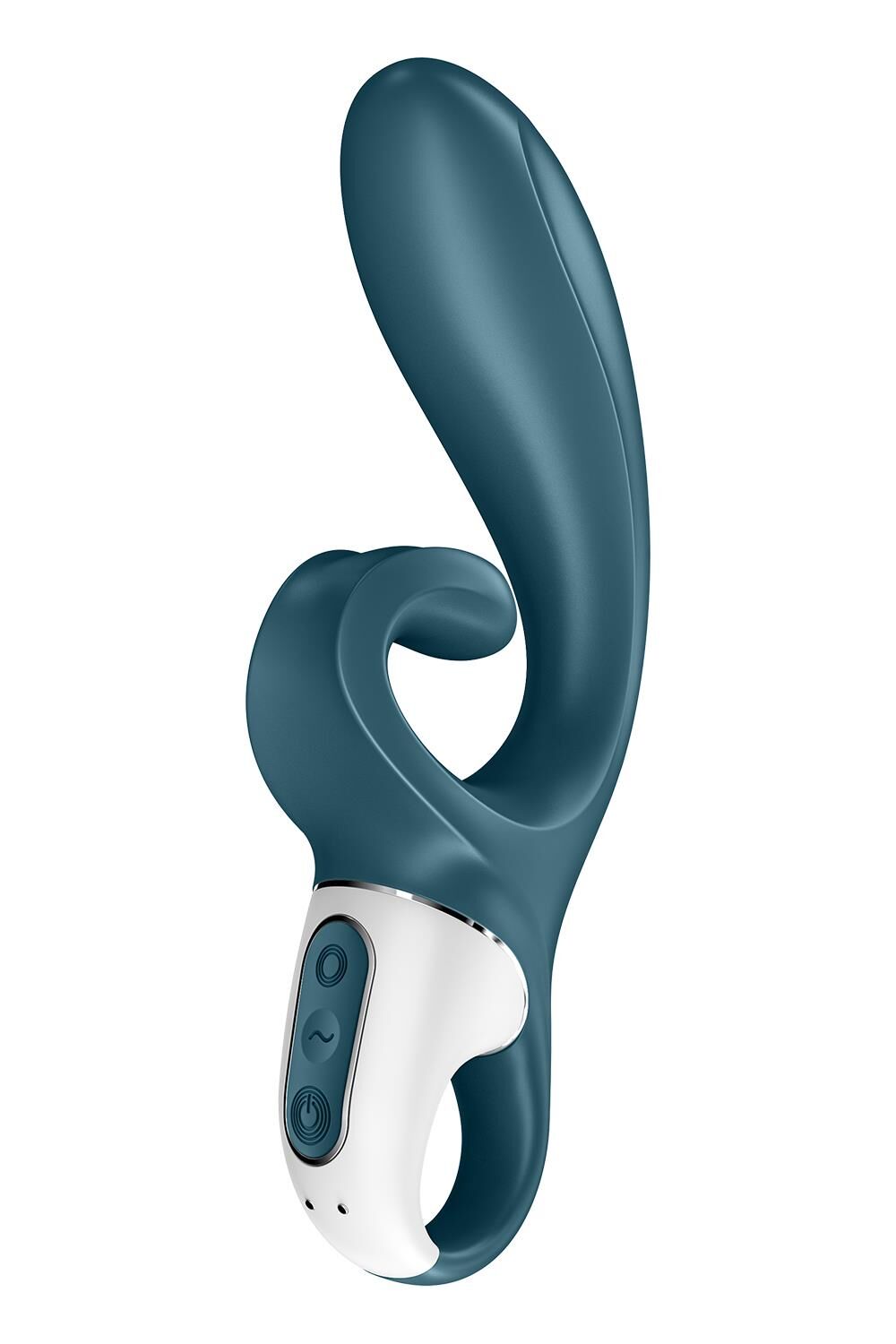 Смарт вібратор-кролик Satisfyer Hug Me Bluegrey