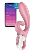Смарт вібратор-кролик Satisfyer Hug Me