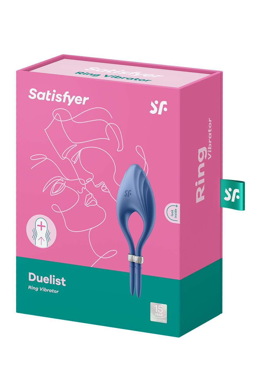 Ерекційне віброкільце-ласо Satisfyer Duelist