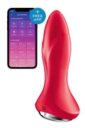 Анальна смарт-вібропробка із перлинним масажем Satisfyer Rotator Plug 1+