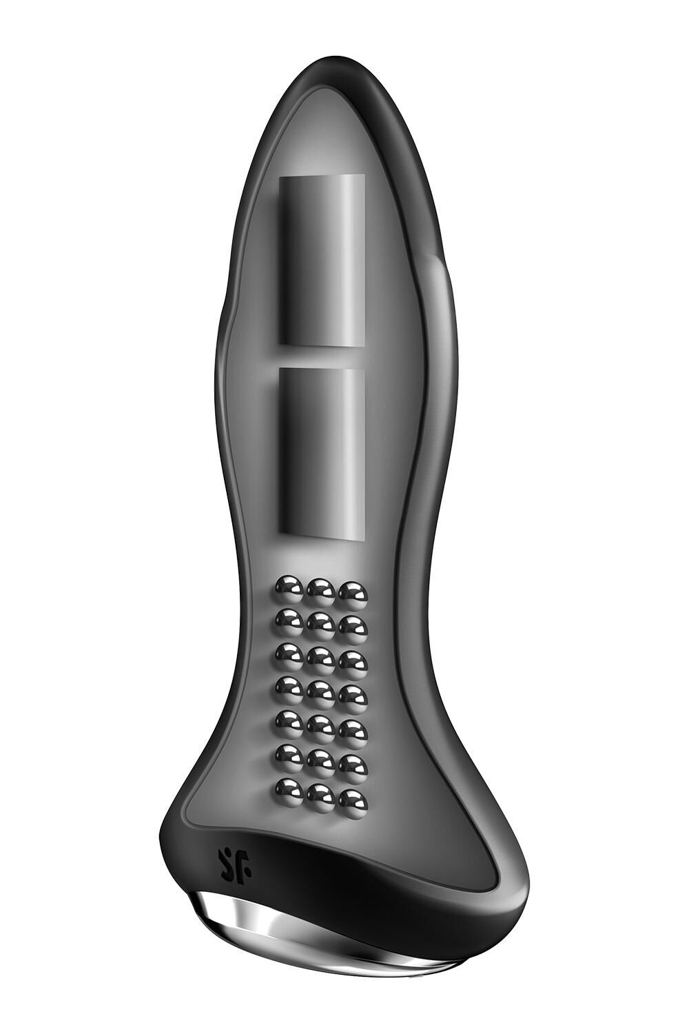 Анальна смарт-вібропробка із перлинним масажем Satisfyer Rotator Plug 1+