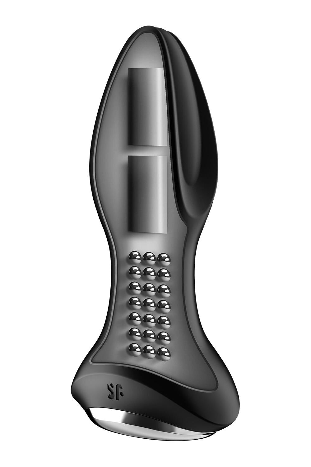 Анальна смарт-вібропробка із перлинним масажем Satisfyer Rotator Plug 2+