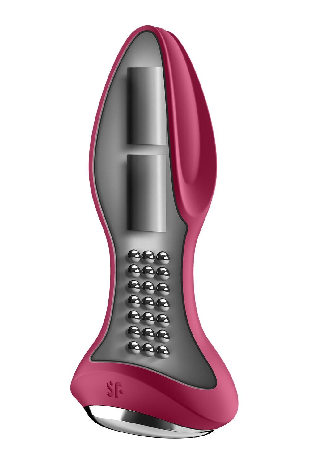 Анальна смарт-вібропробка із перлинним масажем Satisfyer Rotator Plug 2+