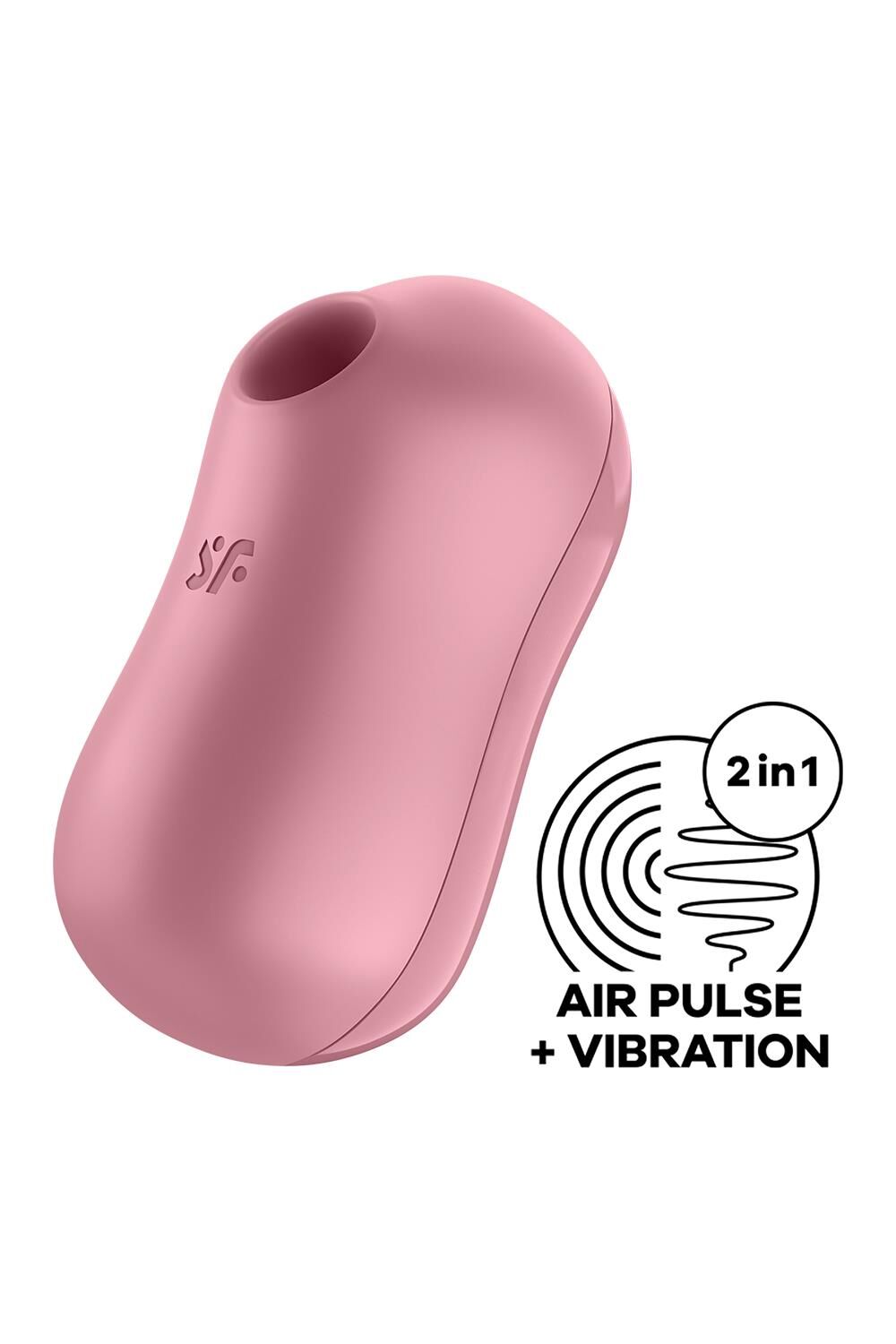 Вакуумний стимулятор із вібрацією Satisfyer Cotton Candy