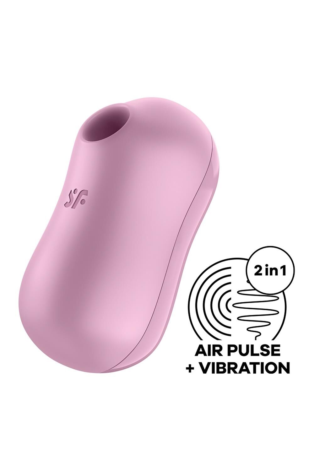 Вакуумний стимулятор із вібрацією Satisfyer Cotton Candy
