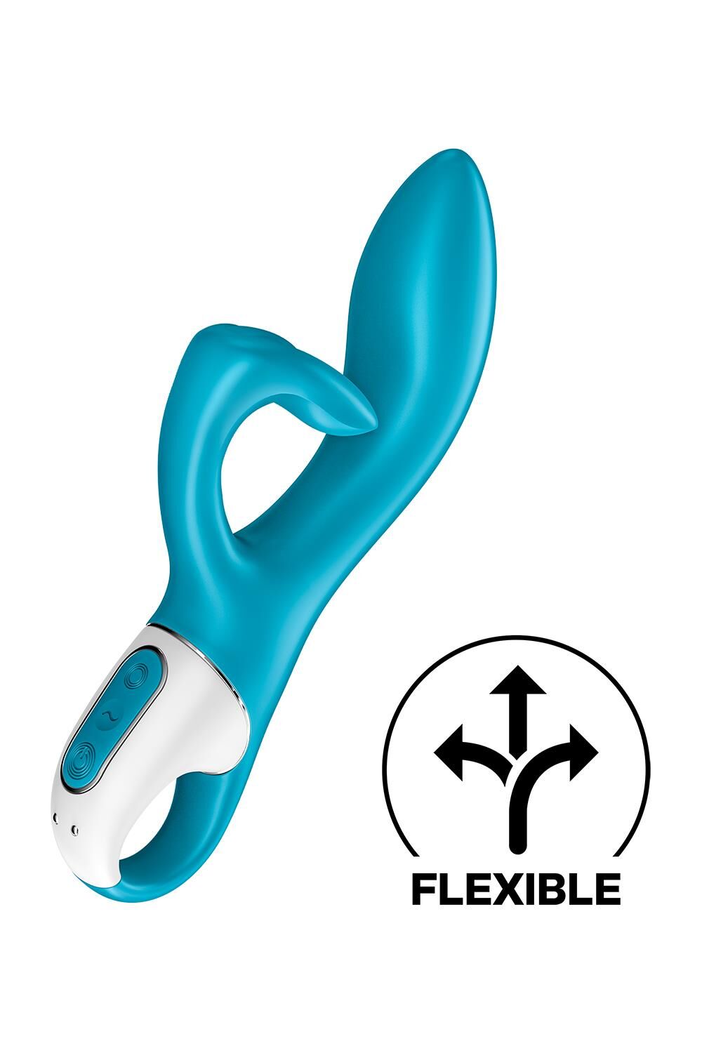 Вібратор-кролик із потрійним відростком Satisfyer Embrace me