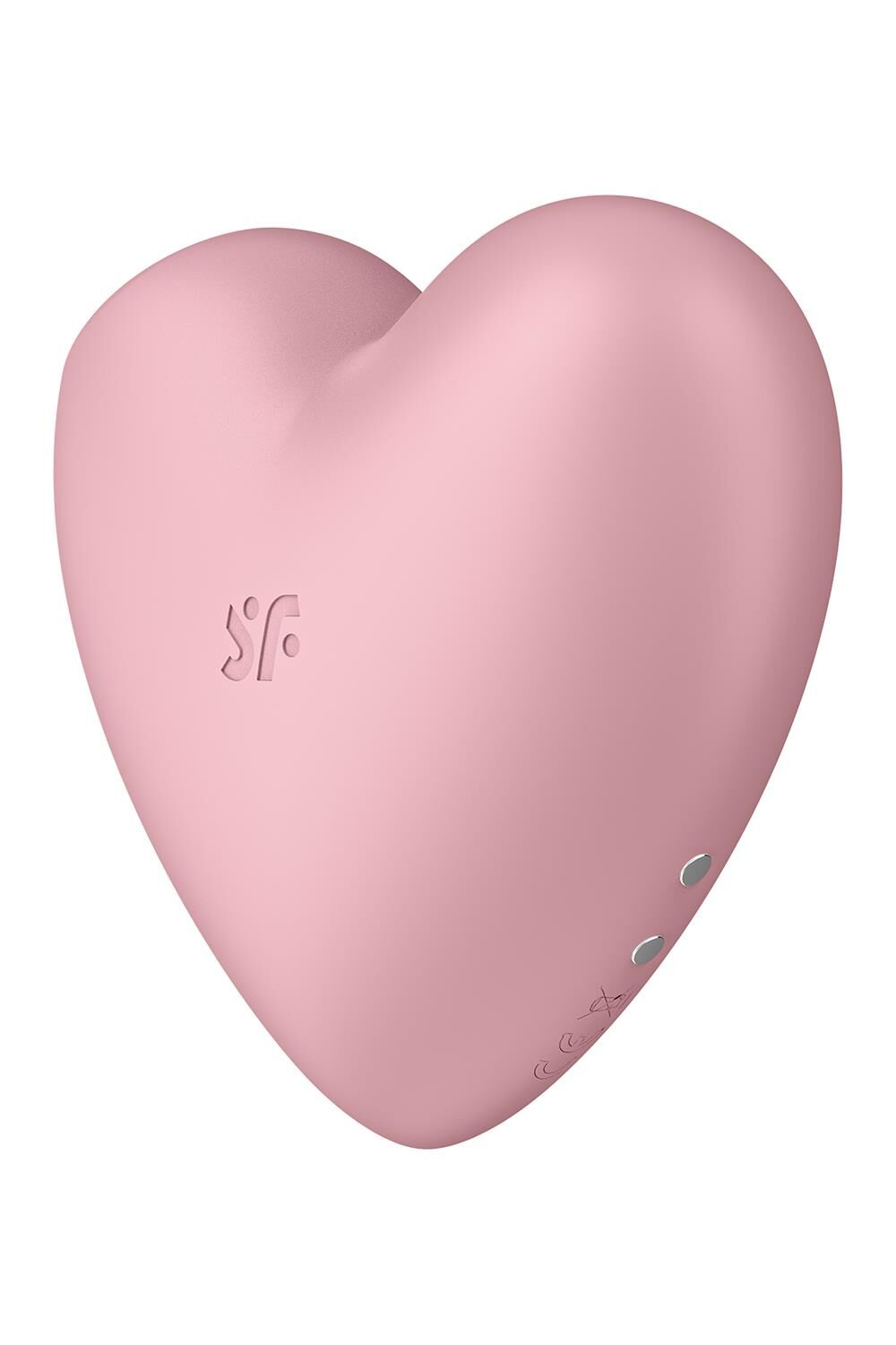 Вакуумний стимулятор-серце з вібрацією Satisfyer Cutie Heart