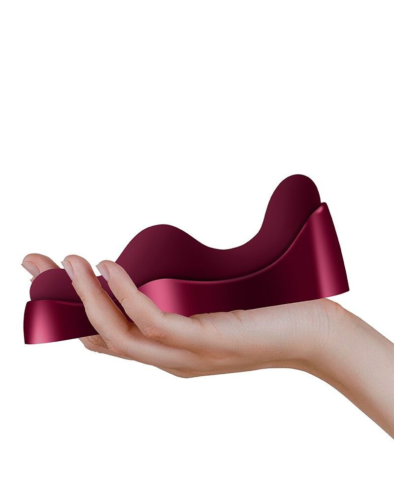 Універсальний sit-on-top вібратор Rocks Off Ruby Glow Blush