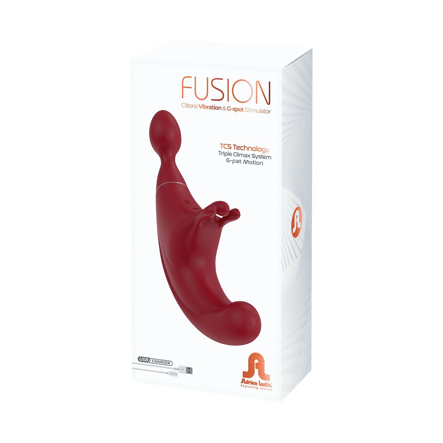 Супервібромасажер 3в1 Adrien Lastic Fusion