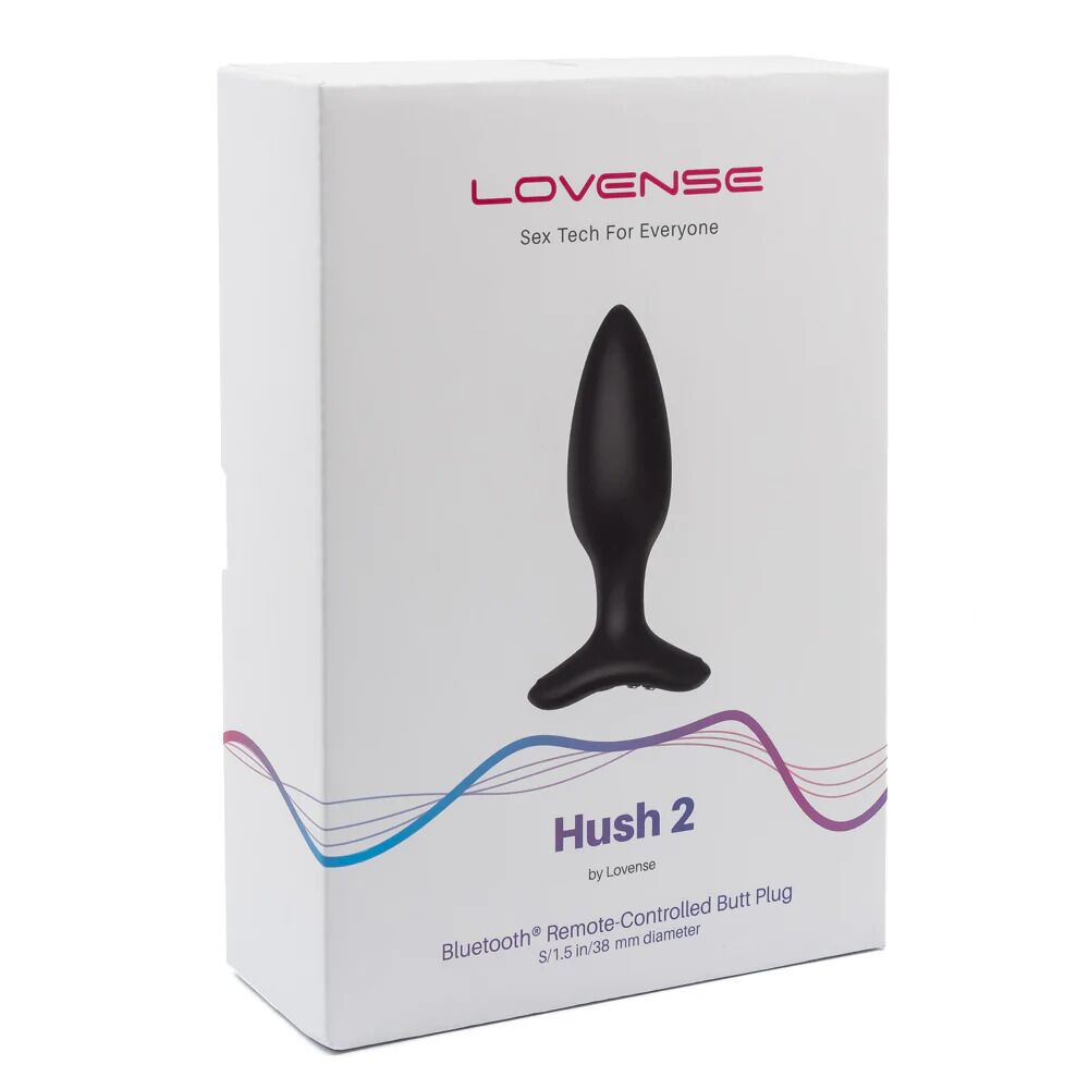 Анальна смарт-вібропробка Lovense Hush 2