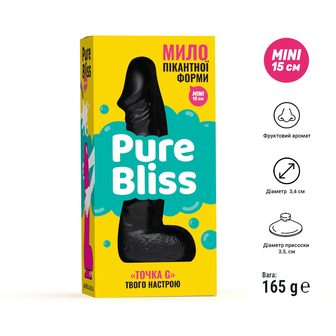 Мило у формі пеніса Pure Bliss