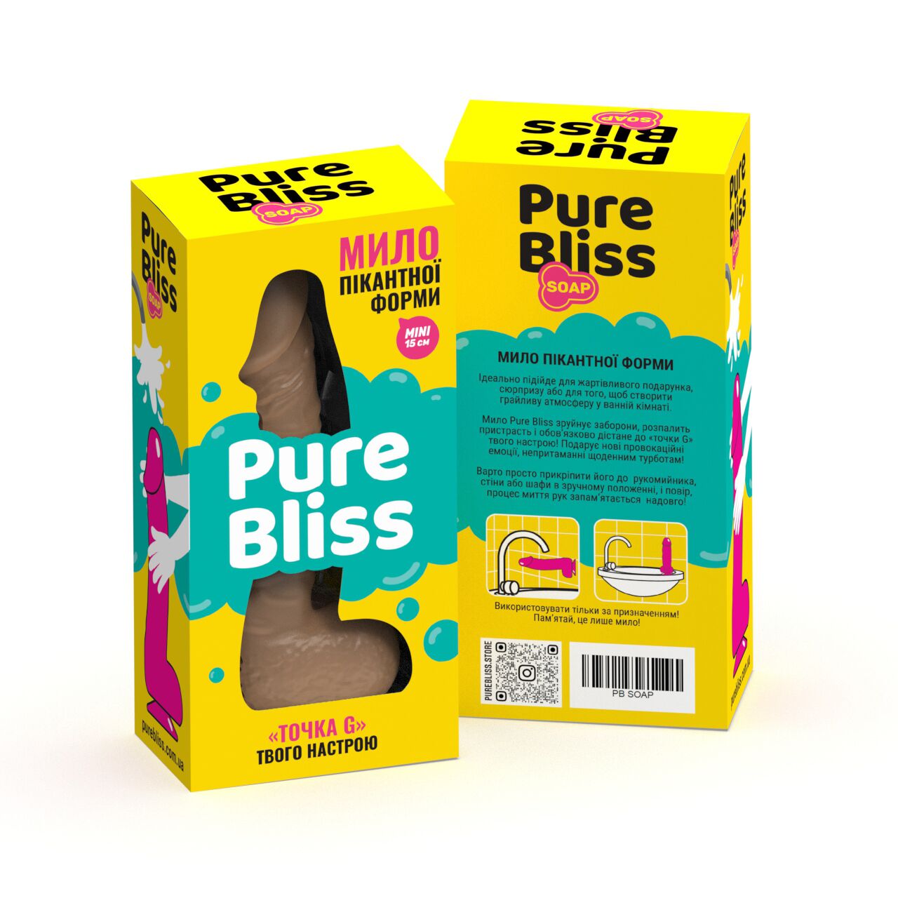 Мило у формі пеніса Pure Bliss
