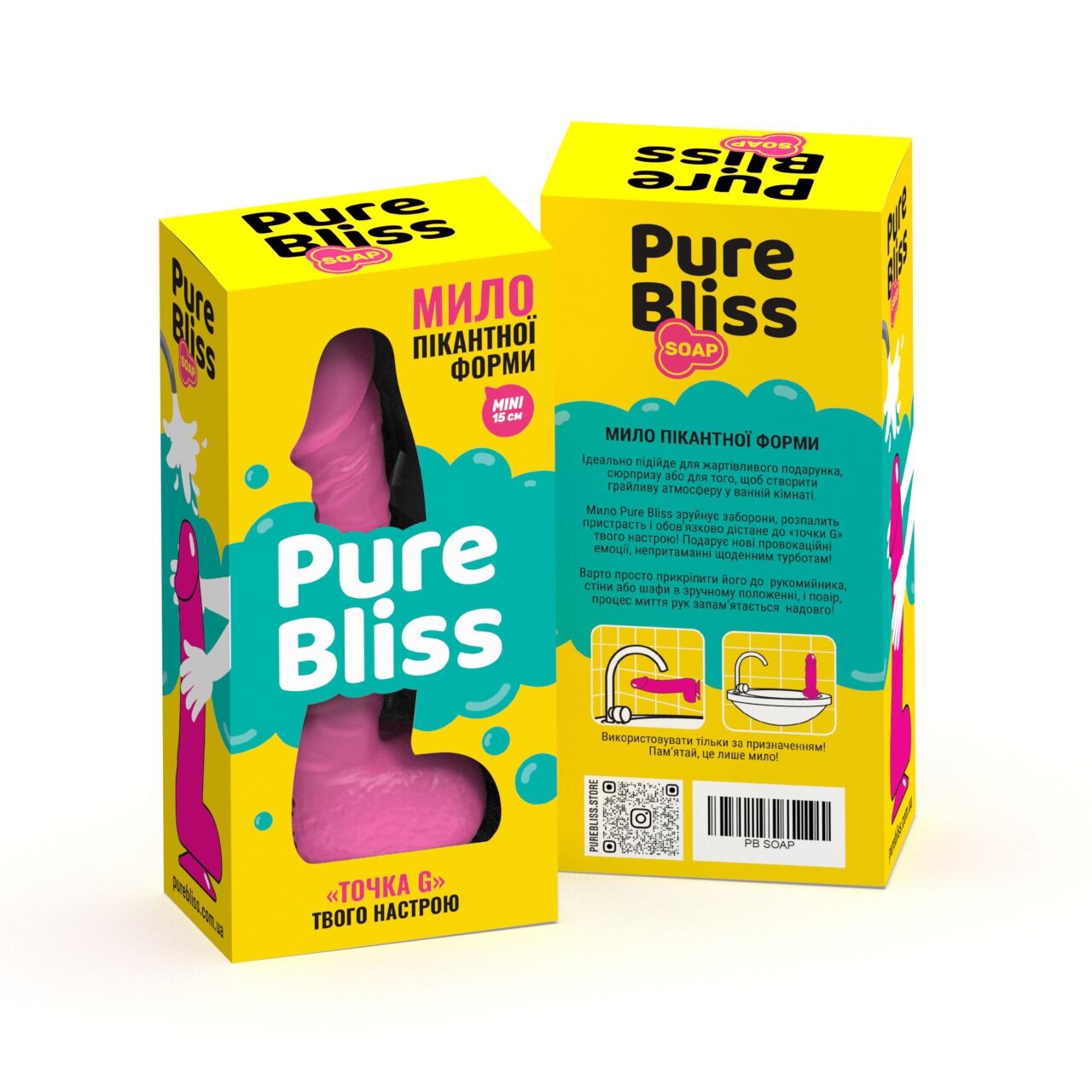 Мило у формі пеніса Pure Bliss