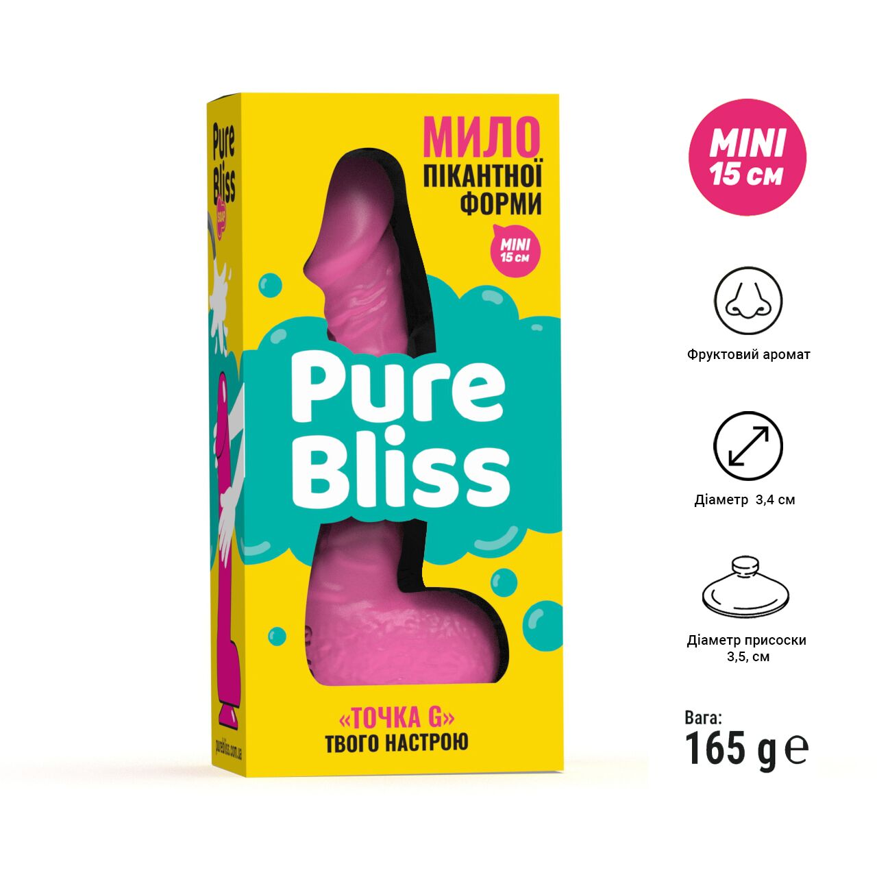 Мило у формі пеніса Pure Bliss