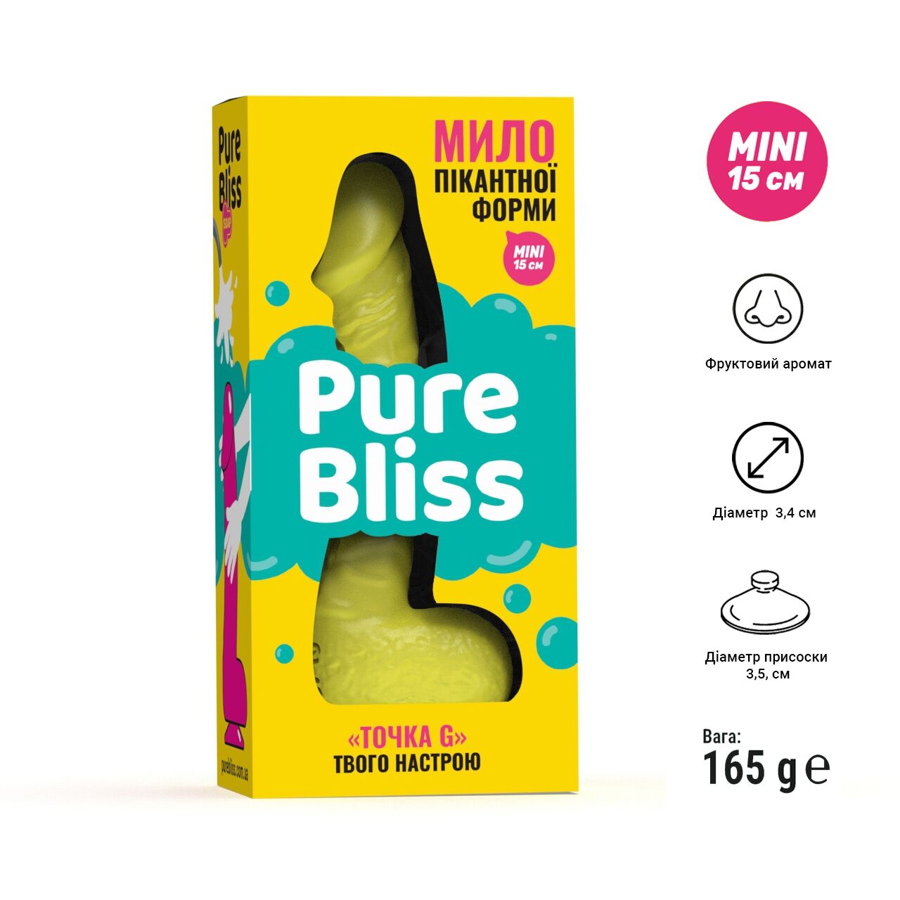 Мило у формі пеніса Pure Bliss