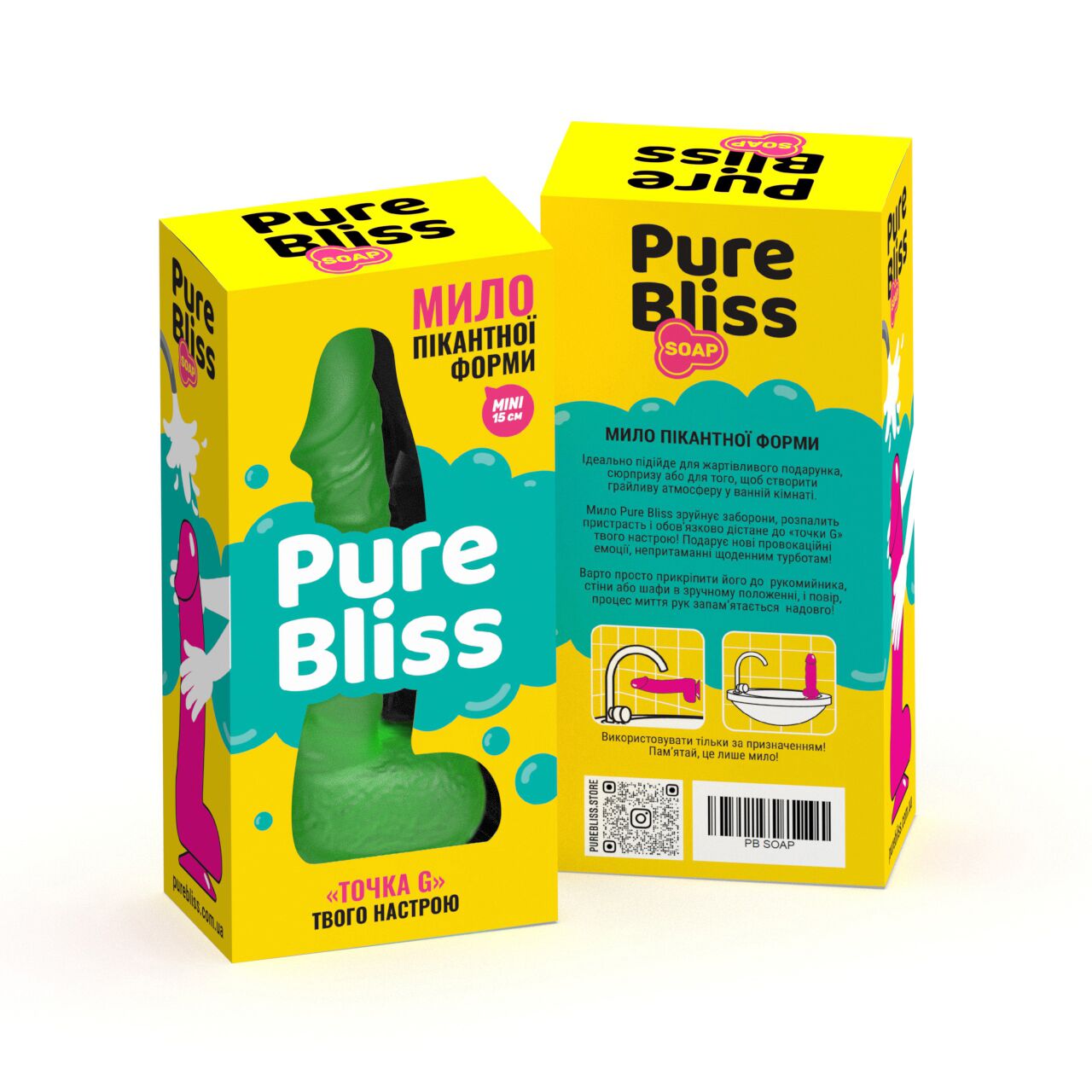 Мило у формі пеніса Pure Bliss