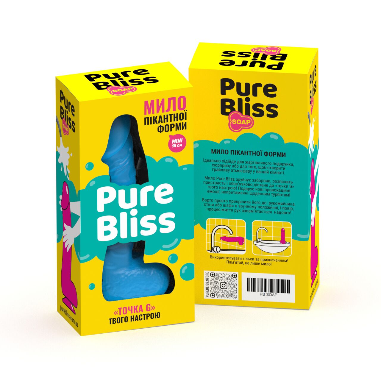 Мило у формі пеніса Pure Bliss