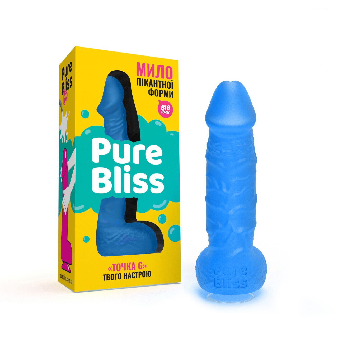 Мило у формі пеніса Pure Bliss