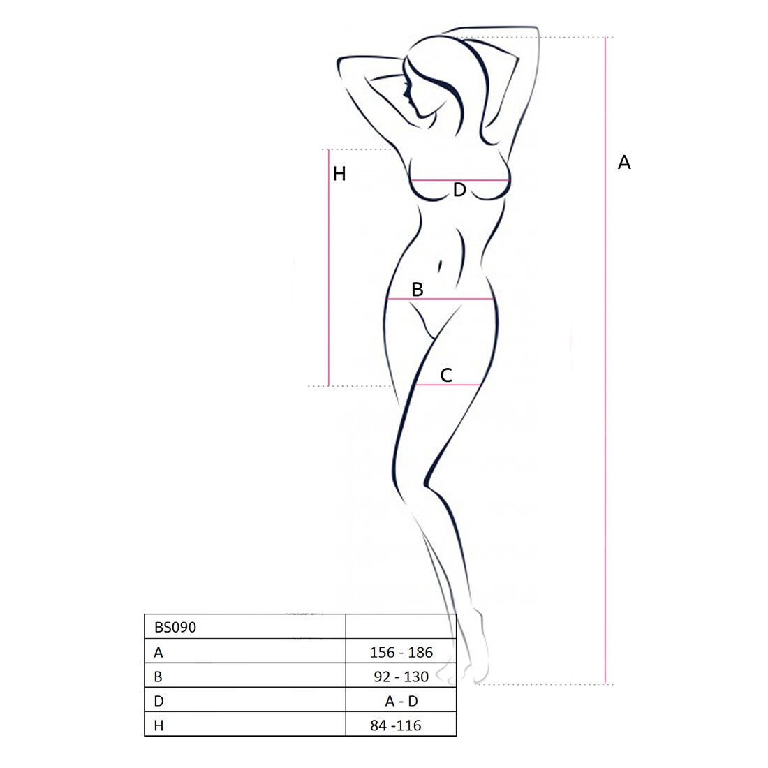 Бодістокінг Passion BS BS090