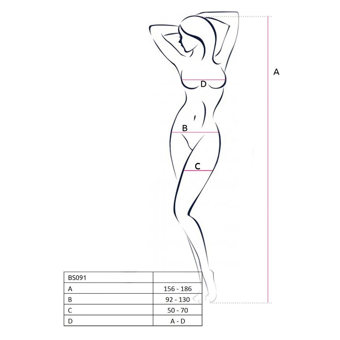 Бодістокінг Passion BS BS091