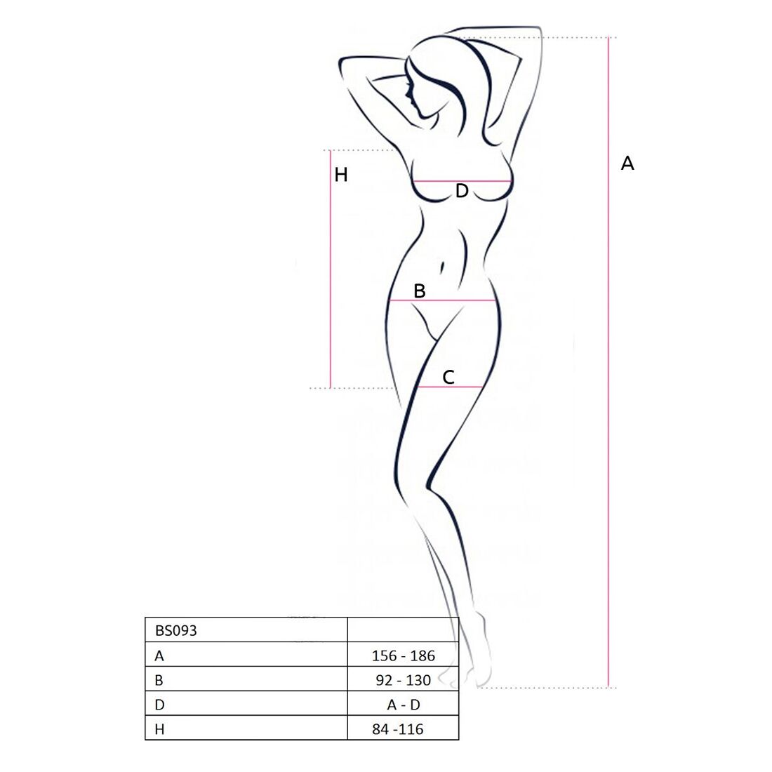 Бодістокінг Passion BS BS093
