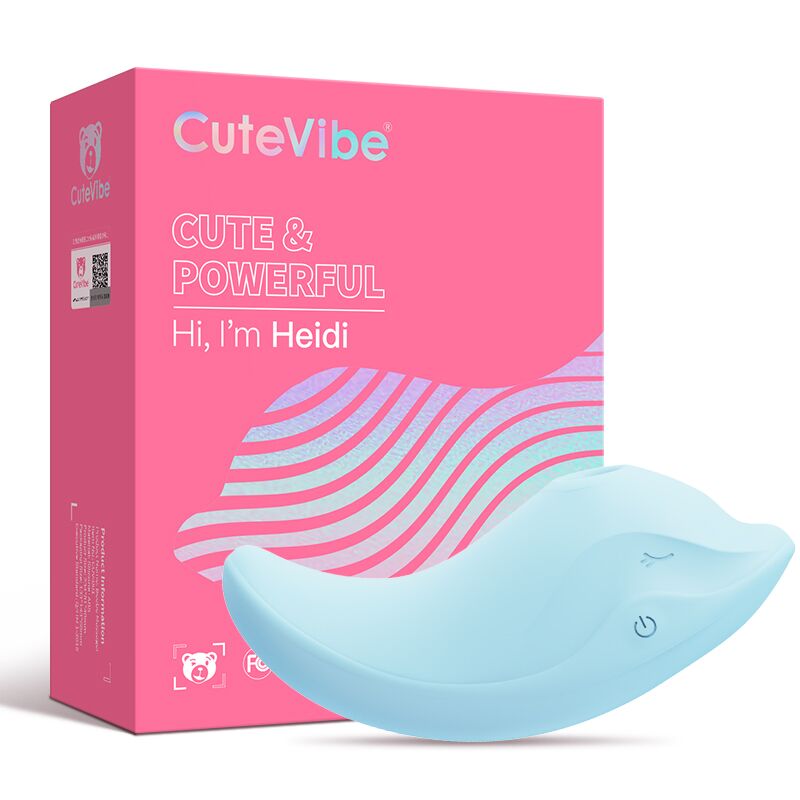 Вібратор та вакуумний стимулятор CuteVibe Heidi
