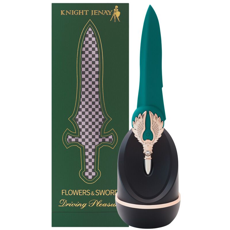 Вишуканий вібратор Knight Jenay FLOWERS & SWORD