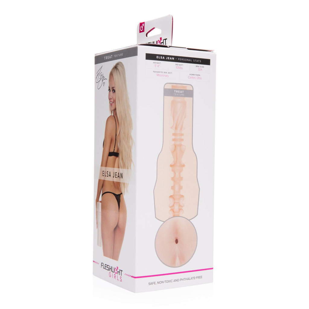 Мастурбатор Fleshlight Girls: Elsa Jean - Treat, зі зліпка ануса, дуже ніжний