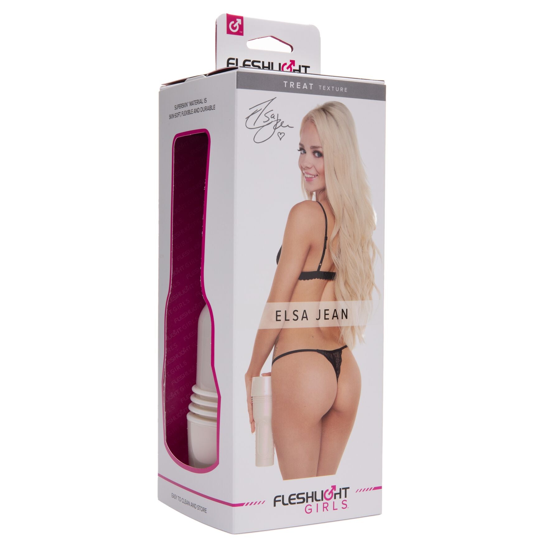 Мастурбатор Fleshlight Girls: Elsa Jean - Treat, зі зліпка ануса, дуже ніжний