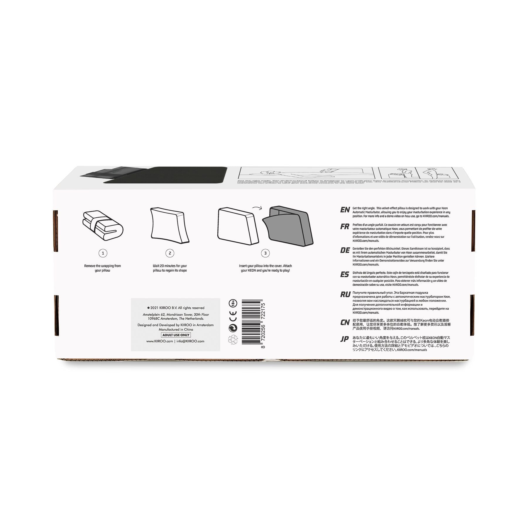 Подушка з кріпленням для мастурбатора Kiiroo Keon Pillow and