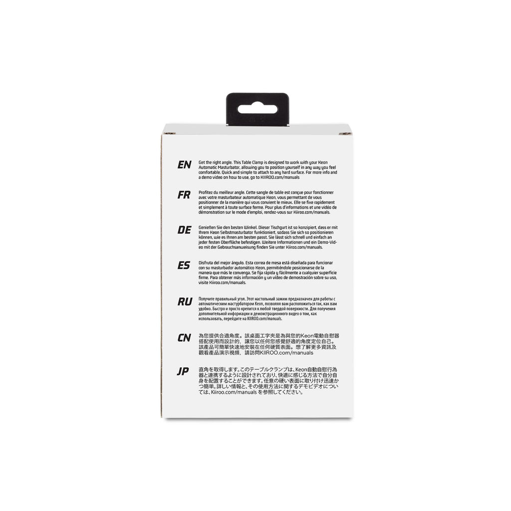 Кріплення на стіл для мастурбатора Kiiroo Keon Table Clamp