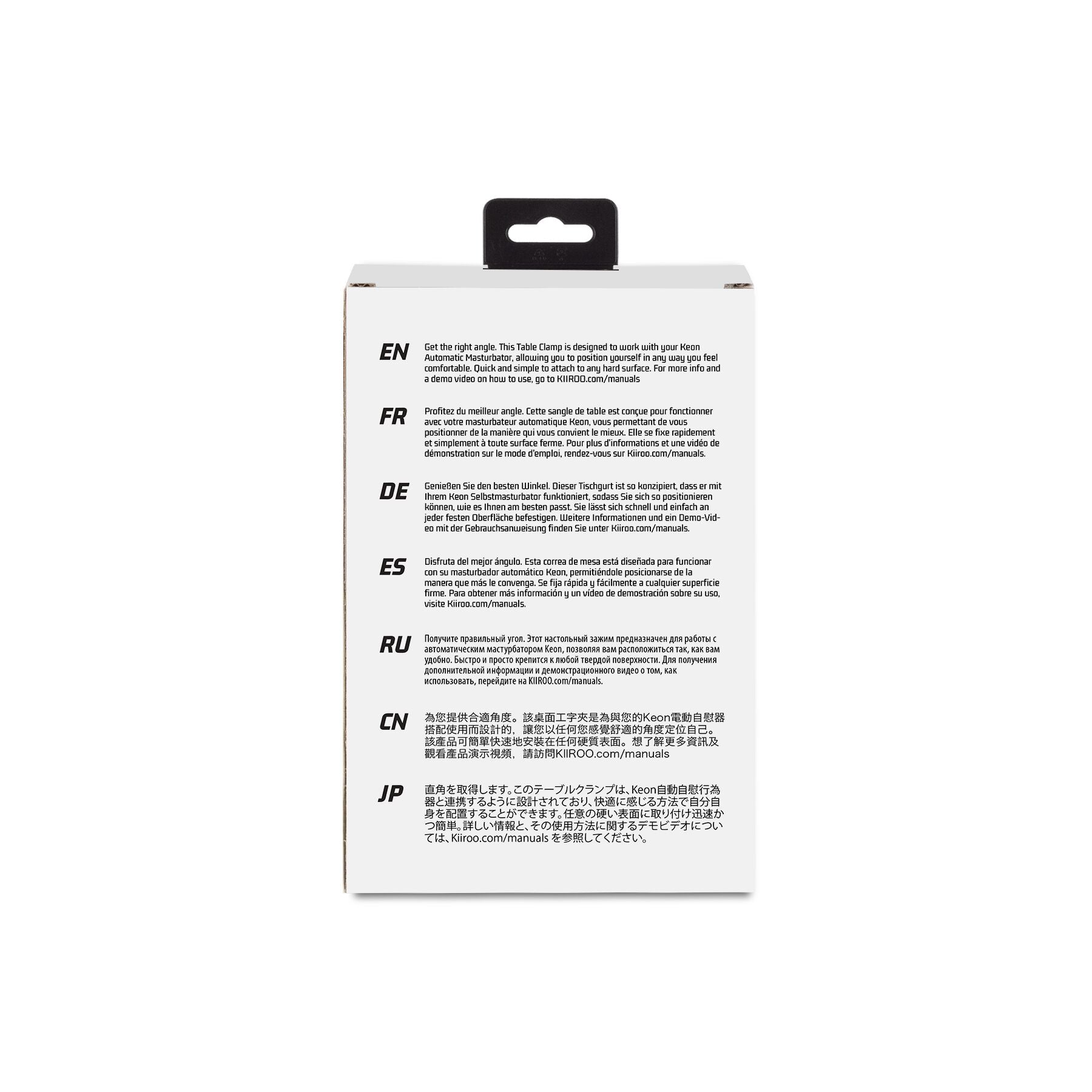 Кріплення на стіл для мастурбатора Kiiroo Keon Table Clamp