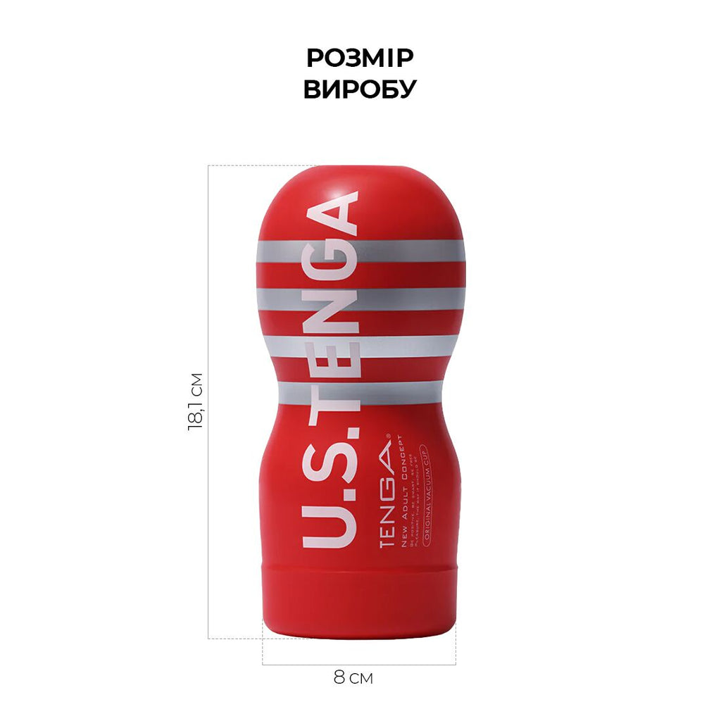 Мастурбатор Tenga US Deep Throat Original Vacuum Cup