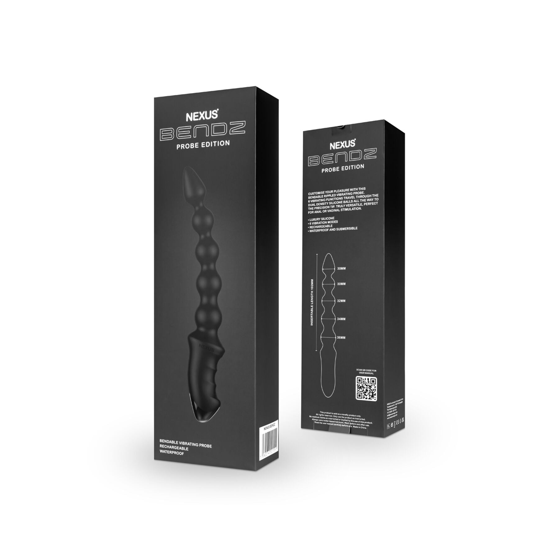Анальний вібратор-намисто Nexus BENDZ Bendable Vibrator