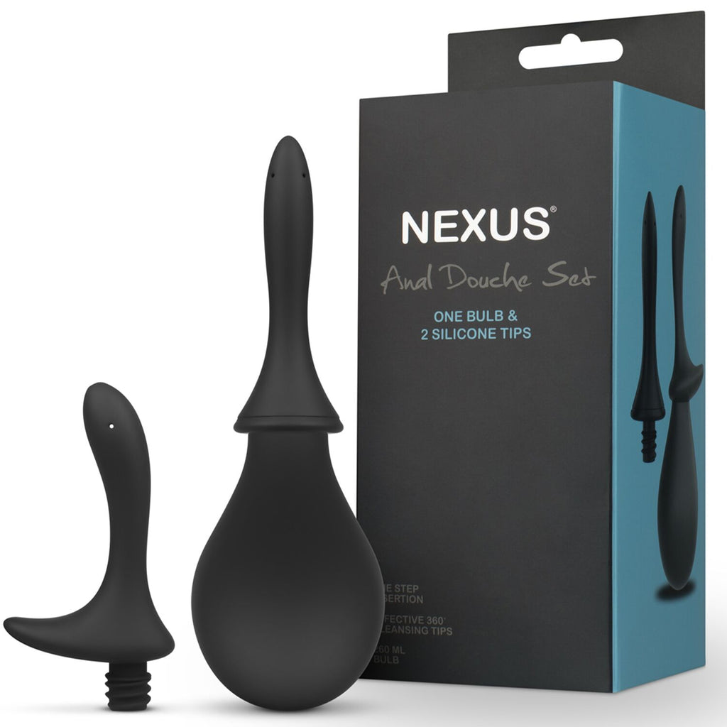 Анальний душ із двома насадками Nexus ANAL DOUCHE SET