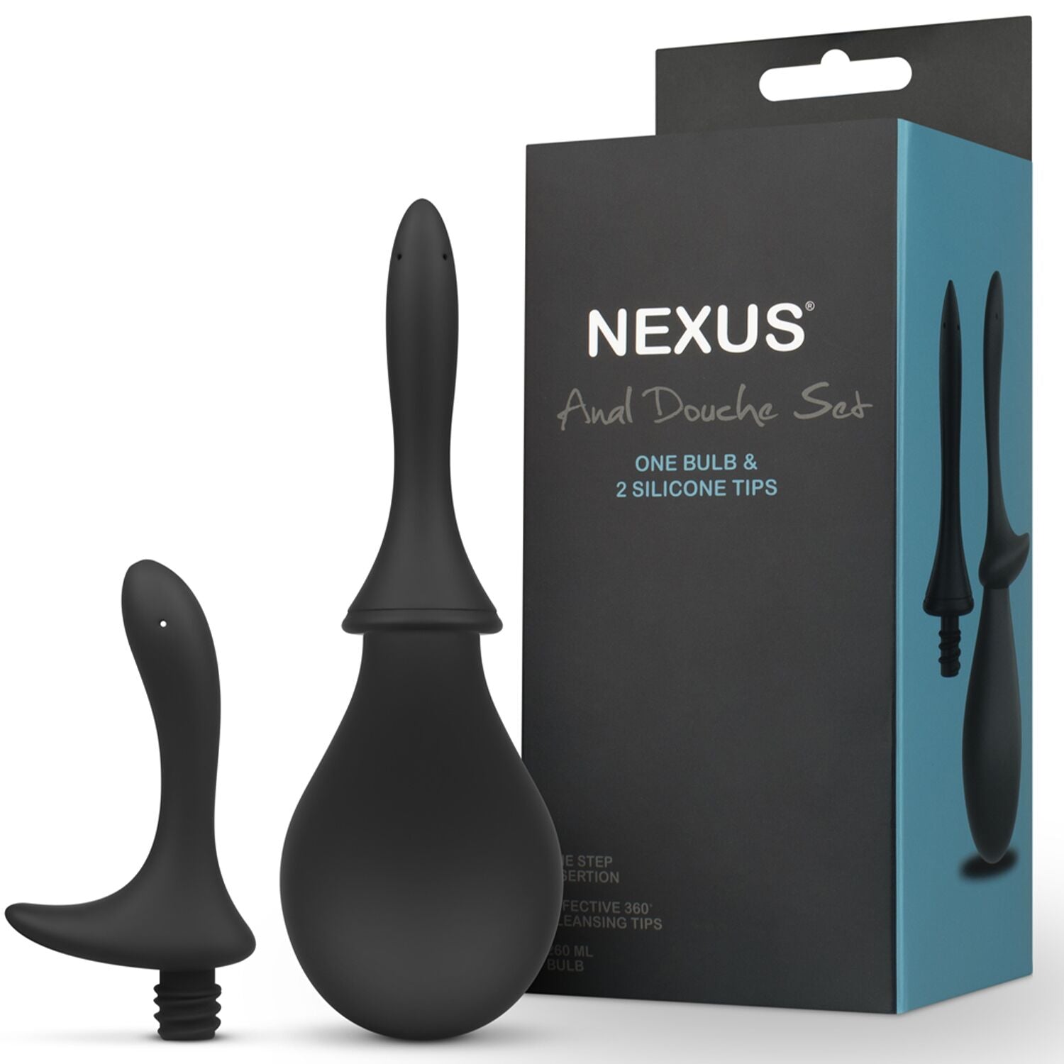 Анальний душ із двома насадками Nexus ANAL DOUCHE SET