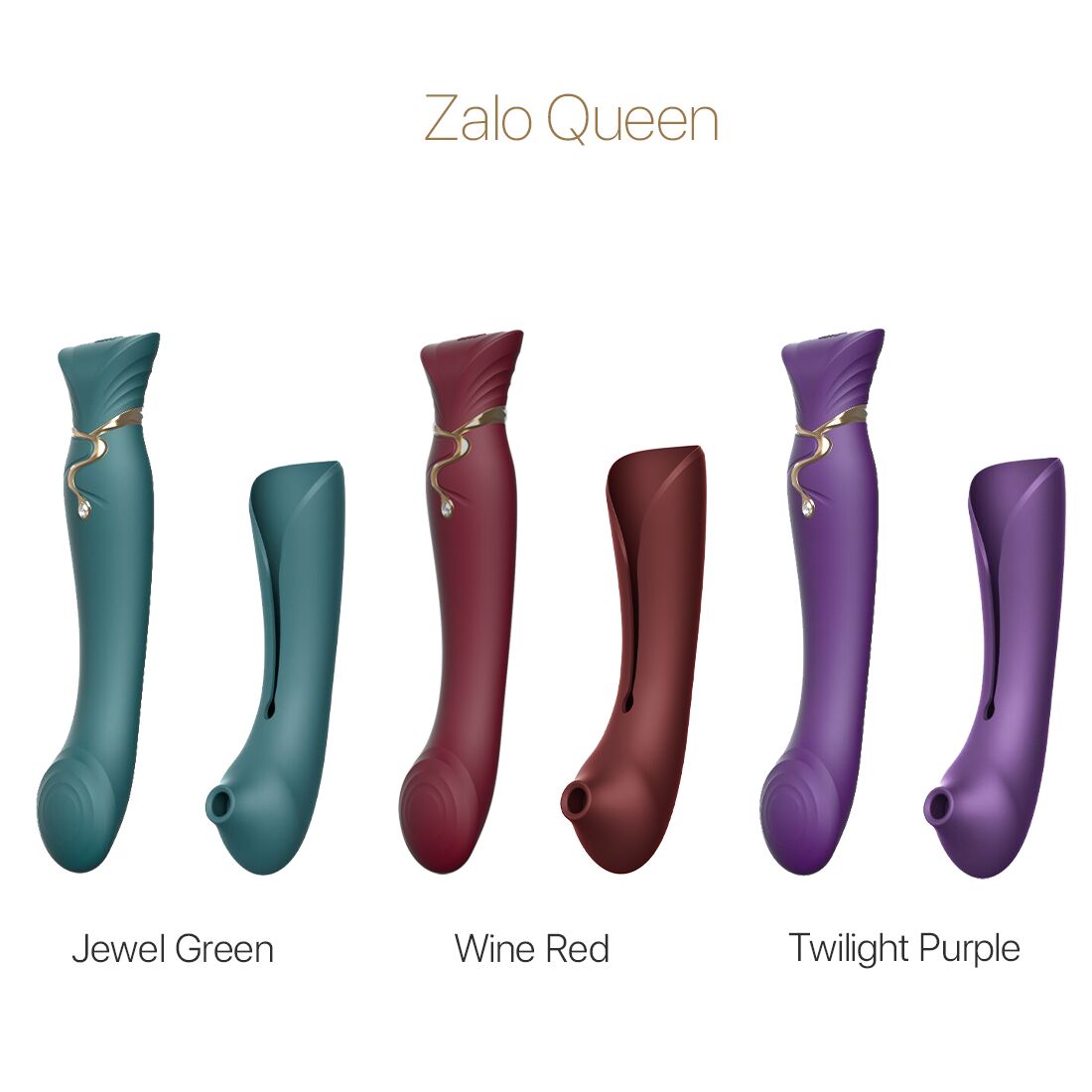 Смартвібратор 3в1 Zalo Queen Set