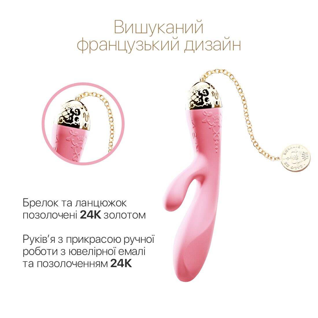 Смартвібратор-кролик Zalo Rosalie
