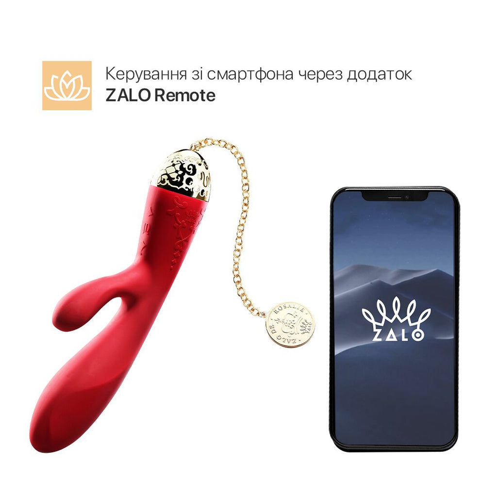 Смартвібратор-кролик Zalo Rosalie